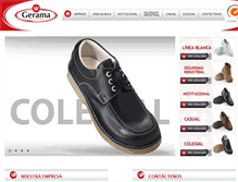 Tablet Screenshot of calzadogerama.com